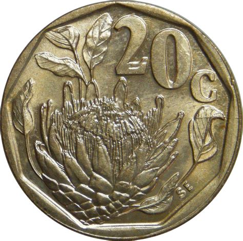 20 Cents South Africa Suid Afrika Afrique Du Sud Numista