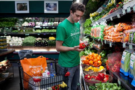 Grocery Deliveries In Sharing Economy The New York Times