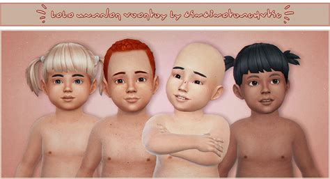 The Sims 4 Toddler Skin Overlays Mogasm