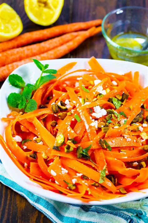 Carrot Feta Salad Skinny Southern Recipes