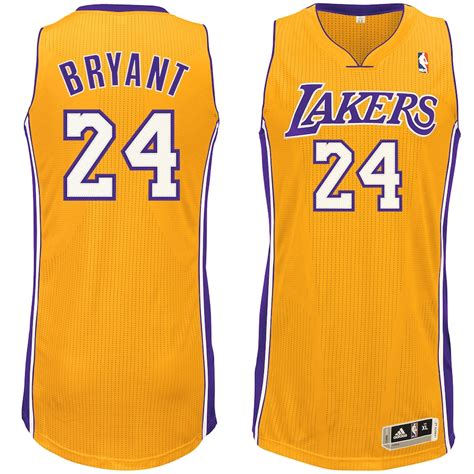 Kobe Bryant Los Angeles Lakers adidas Home Authentic climacool Jersey