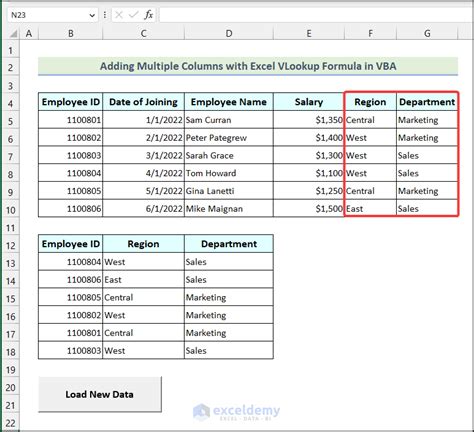 How To Use Excel VBA VLookup With Named Range 5 Examples