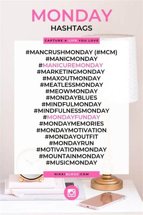 Ultimate Guide To Days Of The Week Hashtags For Instagram Social