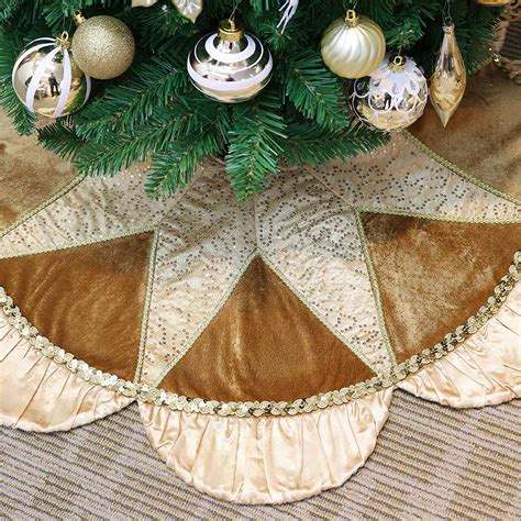 Valery Madelyn Christmas Tree Skirt For Tree Decorations 48 Inch