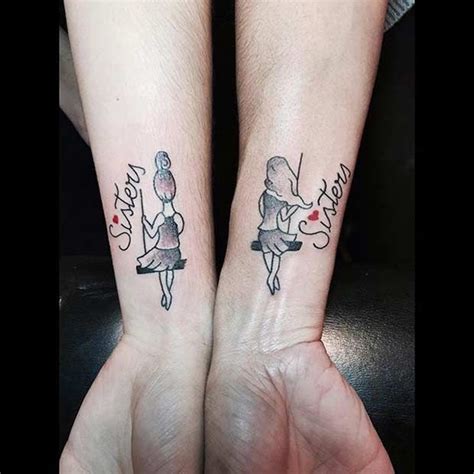 89 Heart Warming Sister Tattoos With Meanings Stayglam Sister