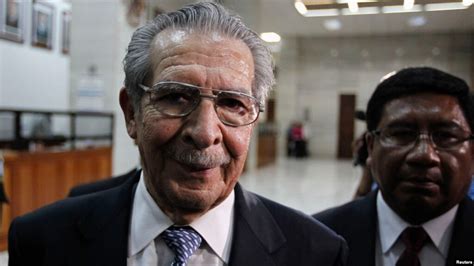 Genocide Retrial Of Guatemala Ex Dictator Rios Montt Suspended