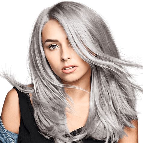 These Are The Silver Hair Looks Of Your Dreams Grey Hair Dye Vlrengbr