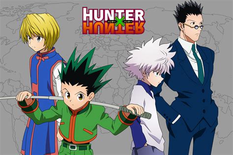 Hunter X Hunter Group Map Japanese Manga Art Wall Room