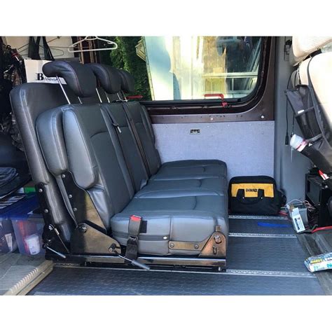 Sprinter Van Folding Seat Bed Or Passenger Sprinter Van