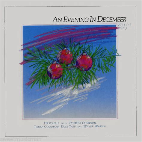 First Call An Evening In December Volume 2 1987 Cd Discogs