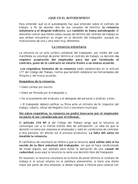 Ejemplo De Carta De Finiquito Por Renuncia Voluntaria Colección De