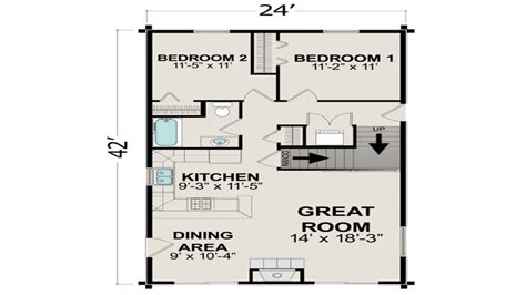 Free Small House Plans Under 1000 Sq Ft Loft 3 Bedroom 1 Bath