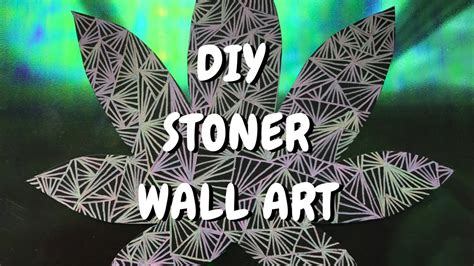 If you own this content, please let us contact. DIY Stoner House Decor: Weed Leaf Zentangle Wall Artwork - DIY Decor Ideas