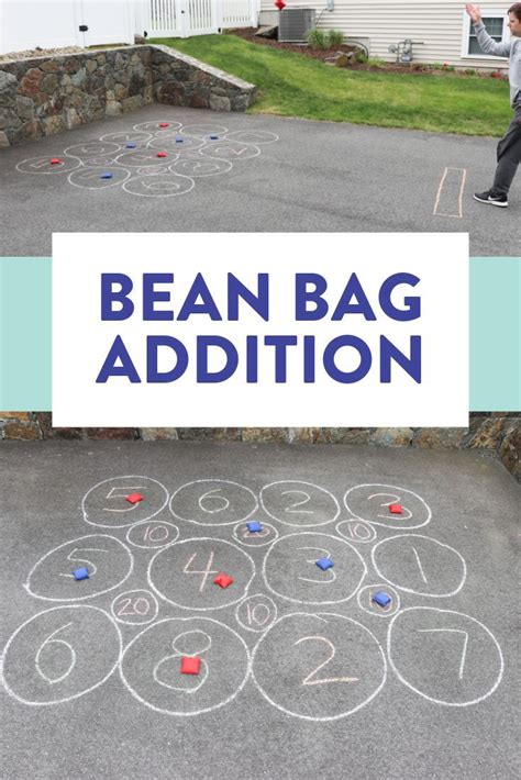 Free math games that make learning fun! Bean bag addition is a fun game to play with your first ...