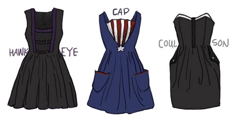 Great Set Of Avengers Style Dresses — Geektyrant