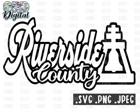 Riverside County Svg Riverside Bell Svg Riverside Ca Svg Etsy