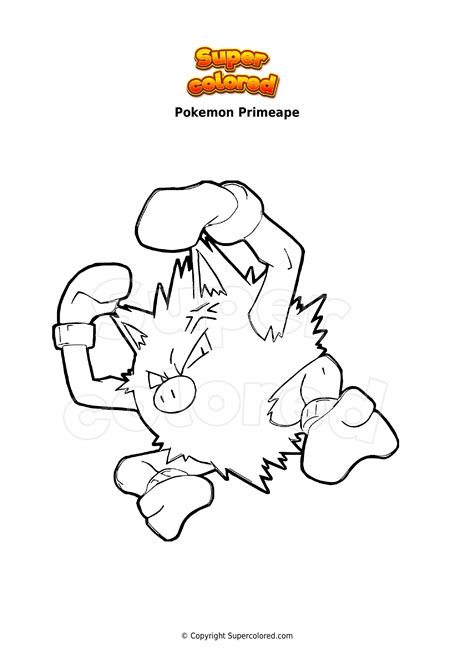 Fighting Type Pokemon Coloring Pages