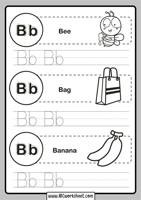 Alphabet Letters Tracing Worksheets