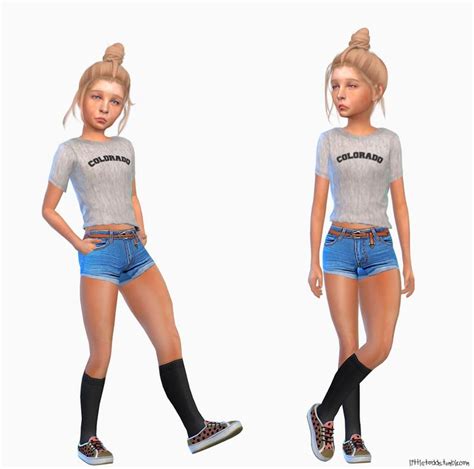 Sims 4 Cc Clothes For Kids Bxeba