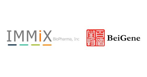 Immixbio Announces Clinical Trial And Supply Agreement With Beigene To