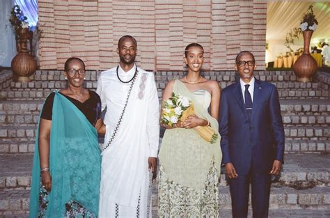 Photos 25 Year Old Ange Kagame Weds In Lavish Rwandese Ceremony
