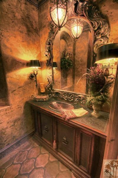 But today, those darker colors and materials are less popular. Old World Tuscan Style Bathrooms | ... .com ...