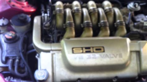 1996 Ford Taurus Sho V8 Engine Noise Youtube