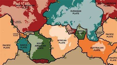Worlds Tectonic Plate Movement Mapped