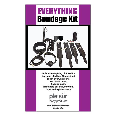 Plesur Company Everything Bondage Kit Sutravibes