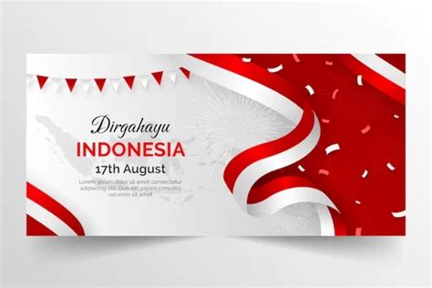 Desain Spanduk Agustus Aesthetic Dan Kekinian Cocok Untuk Lomba HUT RI Ke Di