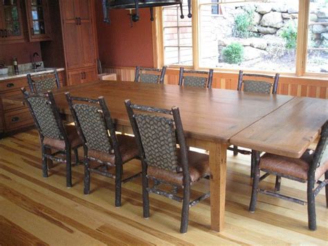 Custom Old Oak Rustic Dining Room Table by ECustomFinishes ...