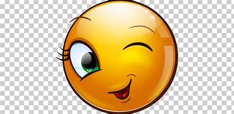 Smiley Happy Emoticon Cartoon With Eye Blinking Vector Image On Images