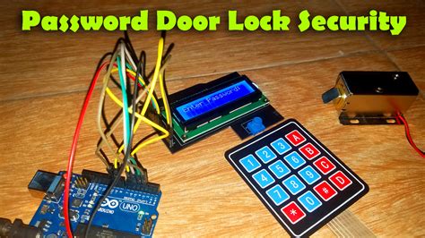 Put Away Clothes Bullet Surrounded Door Lock System Using Arduino Give