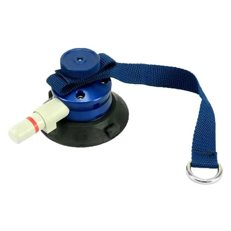 4 Inch Anodized Blue Intense Hail Panel Lever Suction Cup B And D