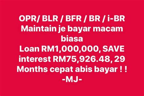 Kadar efektif indikatif untuk pinjaman perumahan. Nak Pendekkan Tempoh Dan Jimat Interest Loan Rumah? Ikut ...