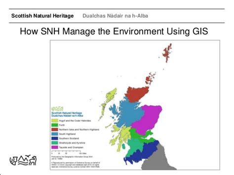 How Snh Manage The Environment Using Gis Christina Ross Scottish