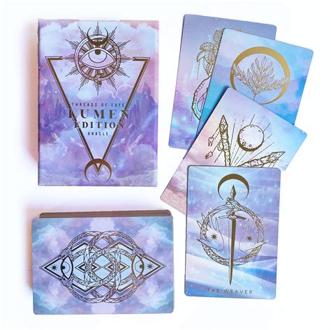 Threads Of Fate Oracle Lumen Edition Oracle Love Tarot Card