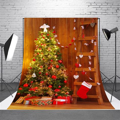 Lelinta 7x5ft Christmas Backdrop Photography Studio Vinyl Indoor