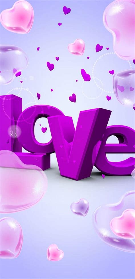 I Love You Cute Purple Wallpapers Top Free I Love You Cute Purple Backgrounds Wallpaperaccess