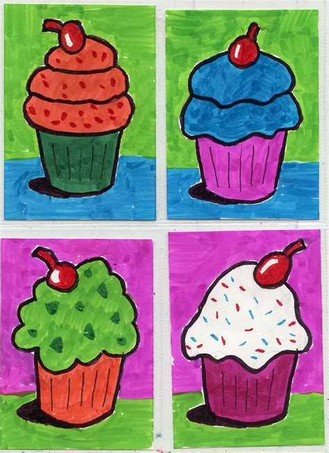 With this guide, you can draw and color a cupcake along with its complex features. How to Draw a Cupcake · Art Projects for Kids