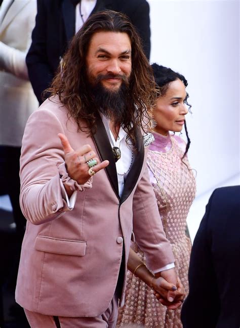 Jason Momoa And Lisa Bonet In Fendi At The 2019 Oscars Popsugar Fashion