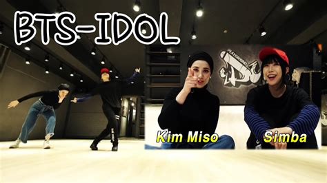 Bts Idol Practice Dance With Kimmisoㅣdancejoa 댄스조아 Youtube