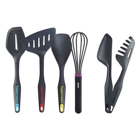 The sturdy yet fine wire loops of the tupperware whisk are rounded and shaped specifically to add a maximum amount of air and create efficiently blend ingredients. Kitchen Tools Complete Set | Tupperware, Kitchen tools ...