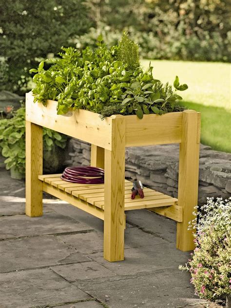 Cedar Grow Table Elevated Raised Bed Made In Vermont Raised
