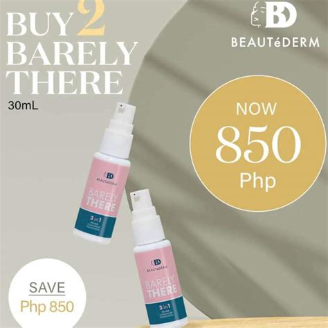 Buy Take Beautederm Barely There Lazada Ph