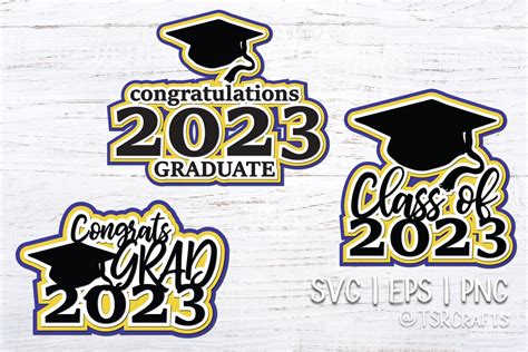 Class Of 2023 Svg Bundle Graduation Svg 2023 Svg 2023 Etsy India