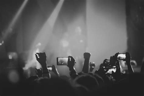 Free Images Black And White People Crowd Audience Musician Stage