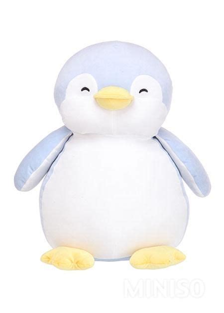 Large Penguin Plush Toy Blue Miniso Australia Artofit
