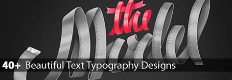 Digital Text Typography 40 Beautiful Text Typography Designs