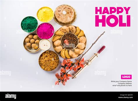 Happy Holi Greeting Card Holi Wishes Greeting Card Of Indian Festival